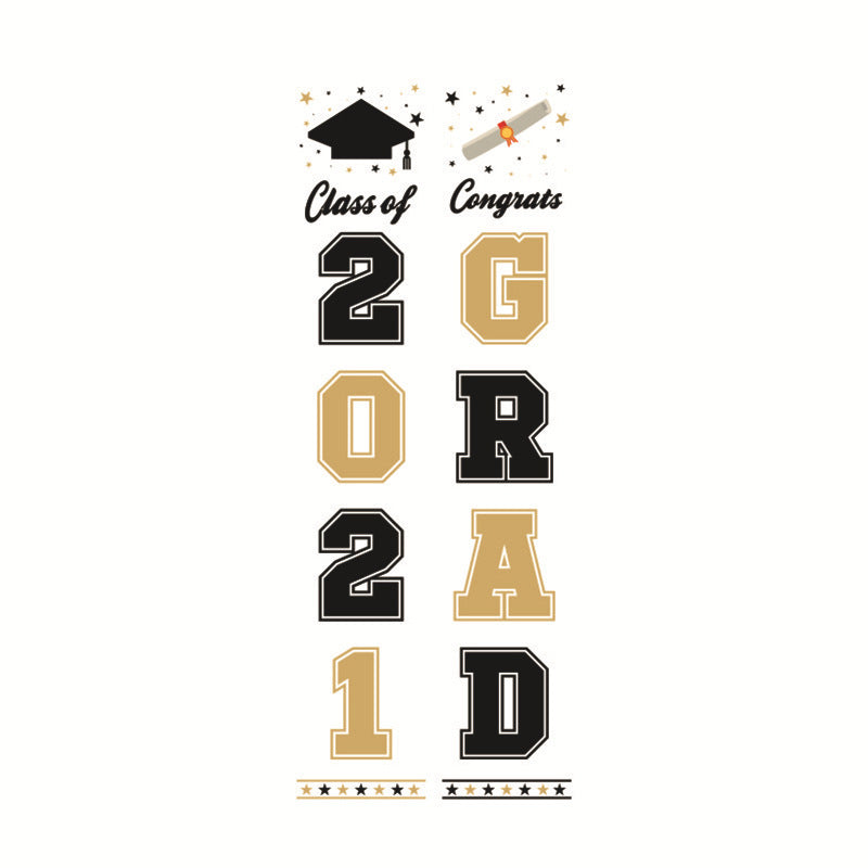 Graduation Ceremony Decoration Door Party Layout Flag