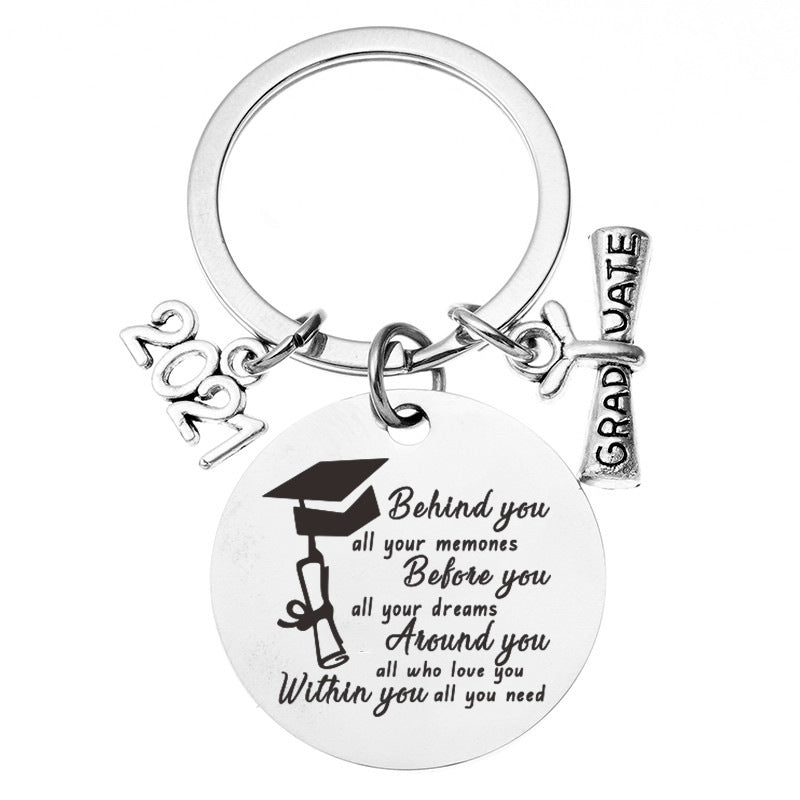 New Stainless-Steel Keyring