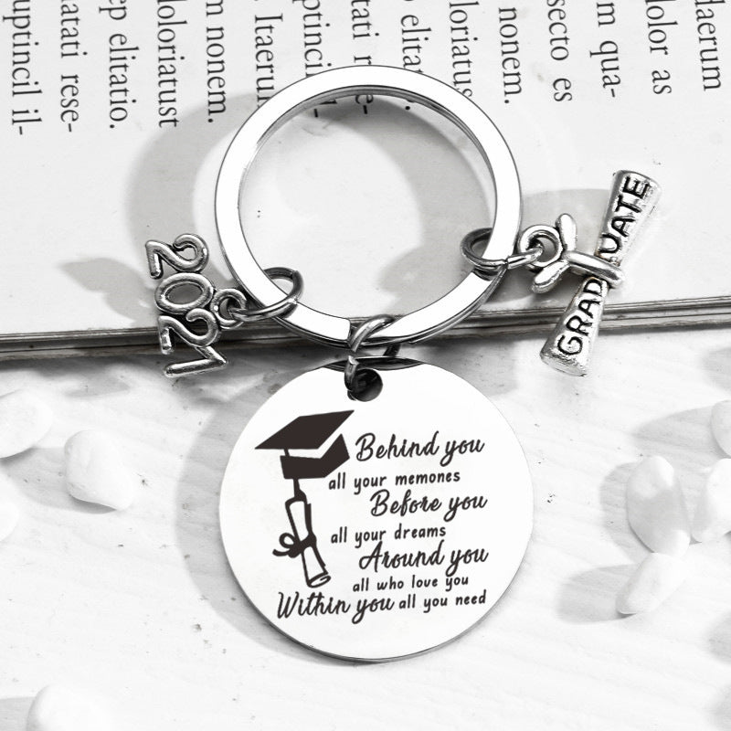 New Stainless-Steel Keyring