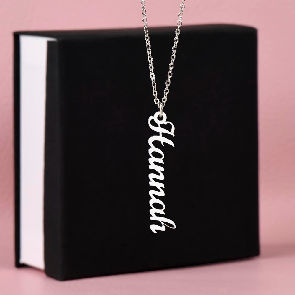 Script Necklace