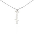 Script Necklace
