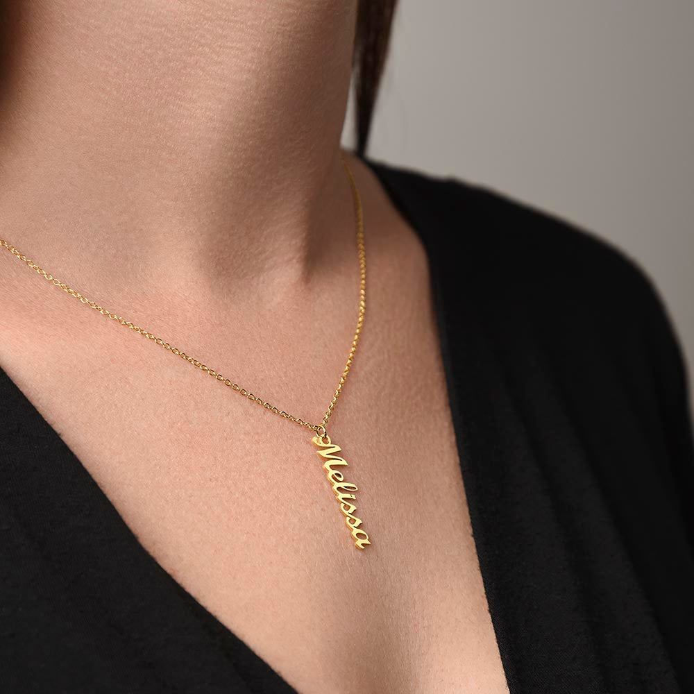 Script Necklace