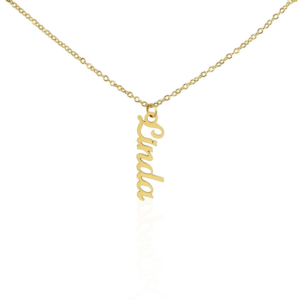 Script Necklace