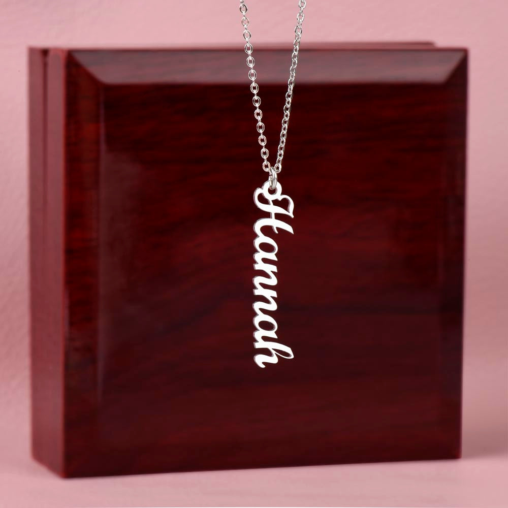 Script Necklace