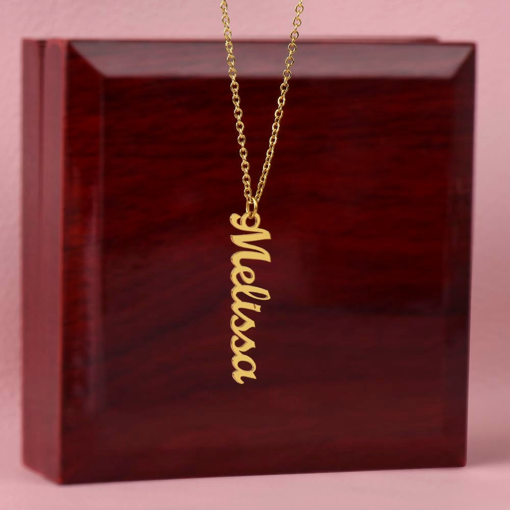 Script Necklace