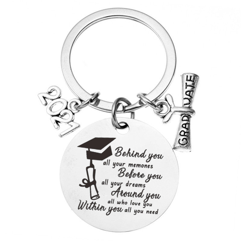 New Stainless-Steel Keyring