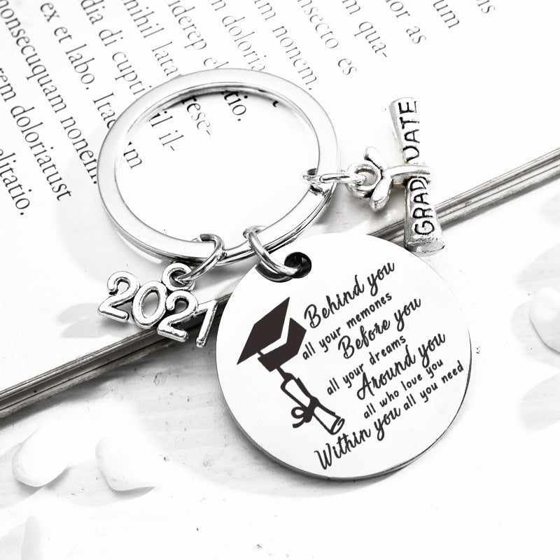 New Stainless-Steel Keyring